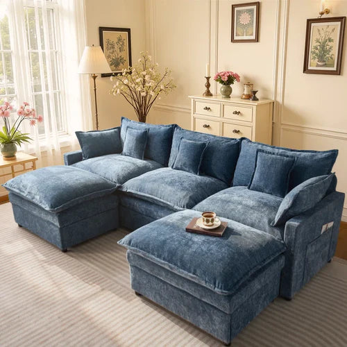 Aurelia Velvet Sectional