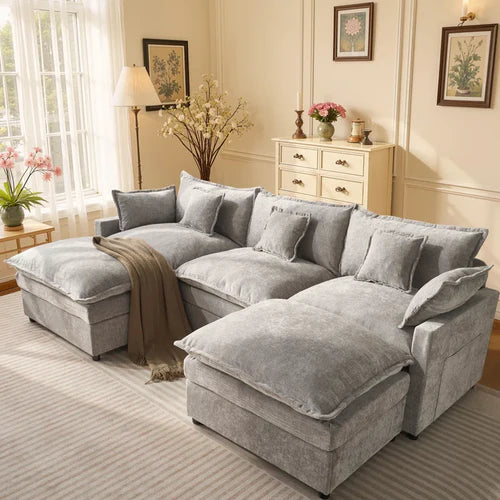 Aurelia Velvet Sectional